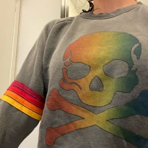 Aviator Nation + SoulCycle Collab sweatshirt